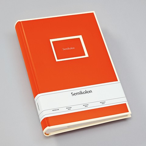 300 Pocket Album, 100 pages, photos 10 x 15 cm, orange
