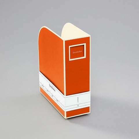 Magazine Box (A4) and letter size, orange