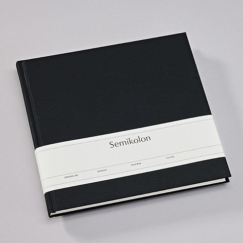 Guestbook, 240 pages, black