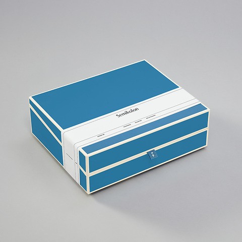 Document Box A4 Azzurro