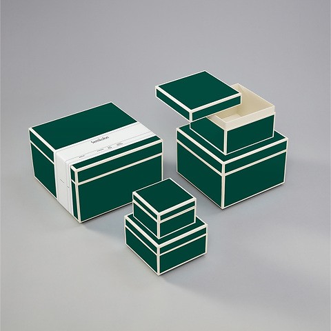 Set of 5 Gift Boxes Forest