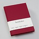 Notebook Classic (A5) book linen cover, 160 pages, plain, burgundy