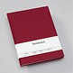 Notebook Classic (B5) book linen cover, 160 pages, plain, burgundy