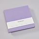 Guest Book, lilac silk