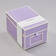 Photograph Box, lilac silk